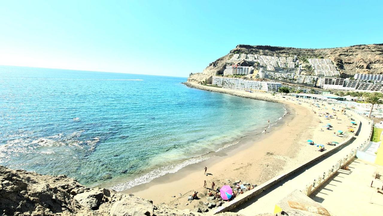Oceanfront Deluxe-45M,Heated Pools,2Aircondition, 2Tv-65",Dishwasher,600Mb,Lift,Amadores View ! Playa Del Cura  Zewnętrze zdjęcie