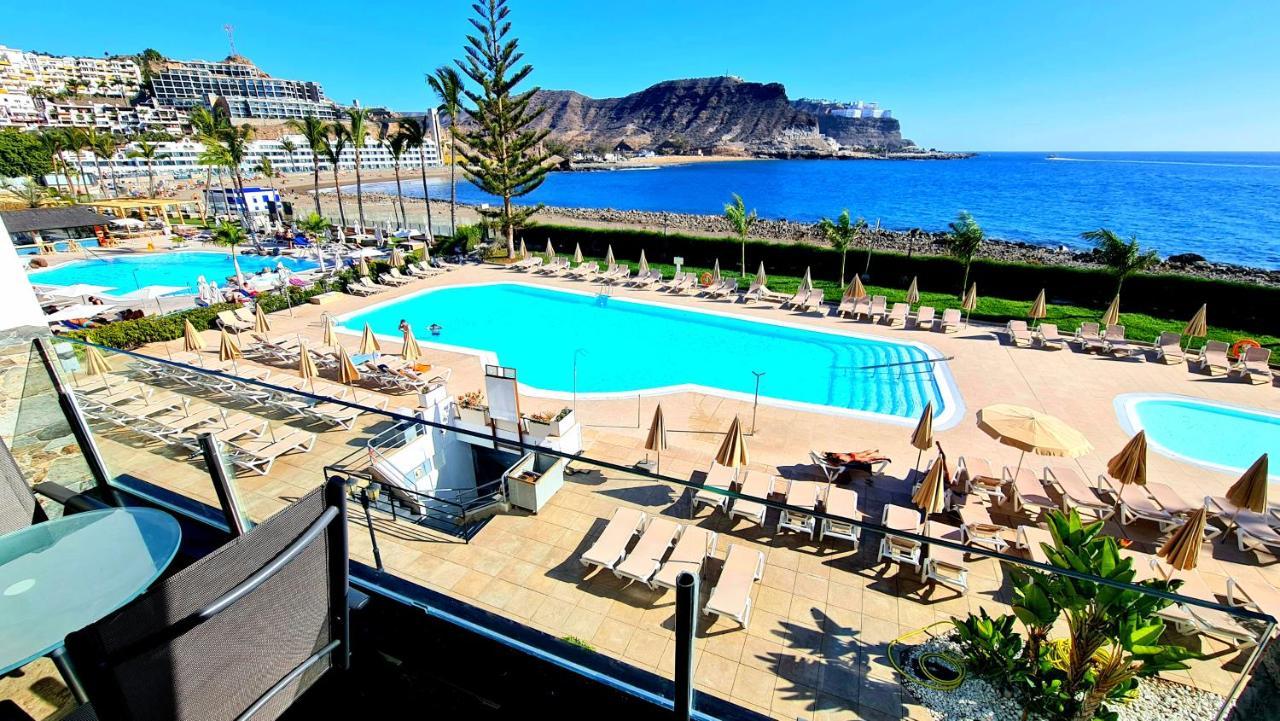 Oceanfront Deluxe-45M,Heated Pools,2Aircondition, 2Tv-65",Dishwasher,600Mb,Lift,Amadores View ! Playa Del Cura  Zewnętrze zdjęcie