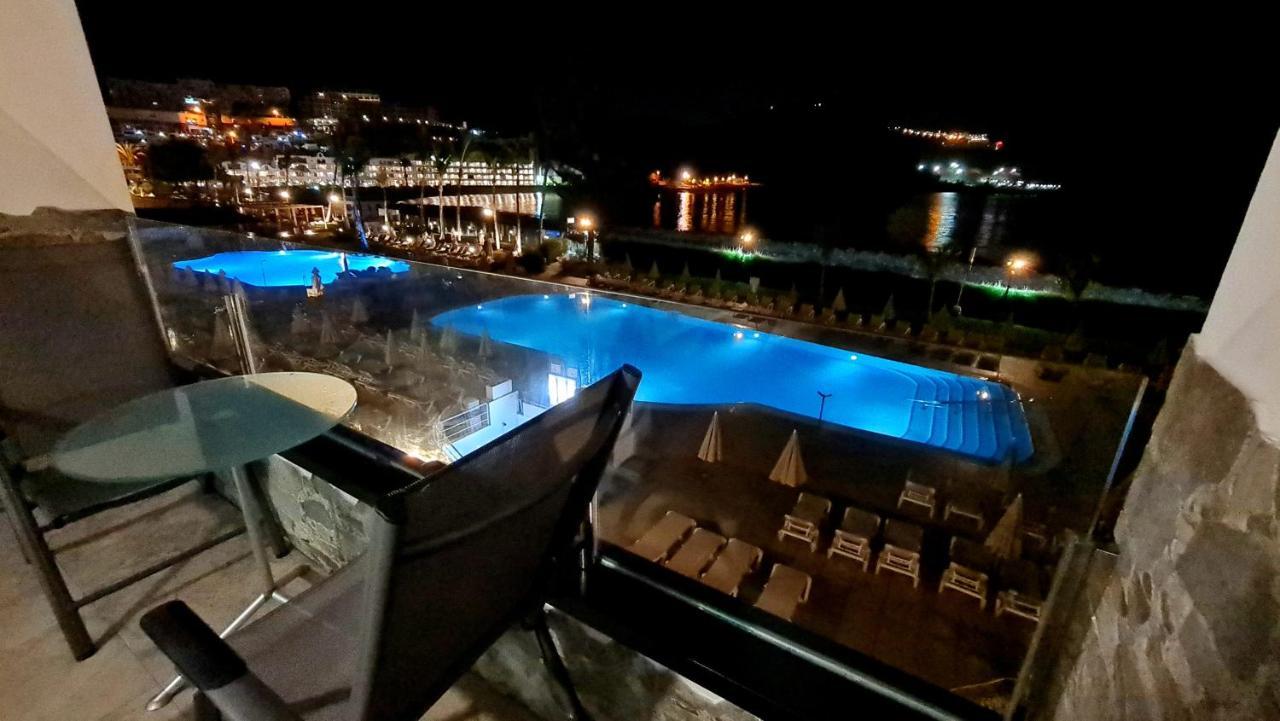 Oceanfront Deluxe-45M,Heated Pools,2Aircondition, 2Tv-65",Dishwasher,600Mb,Lift,Amadores View ! Playa Del Cura  Zewnętrze zdjęcie