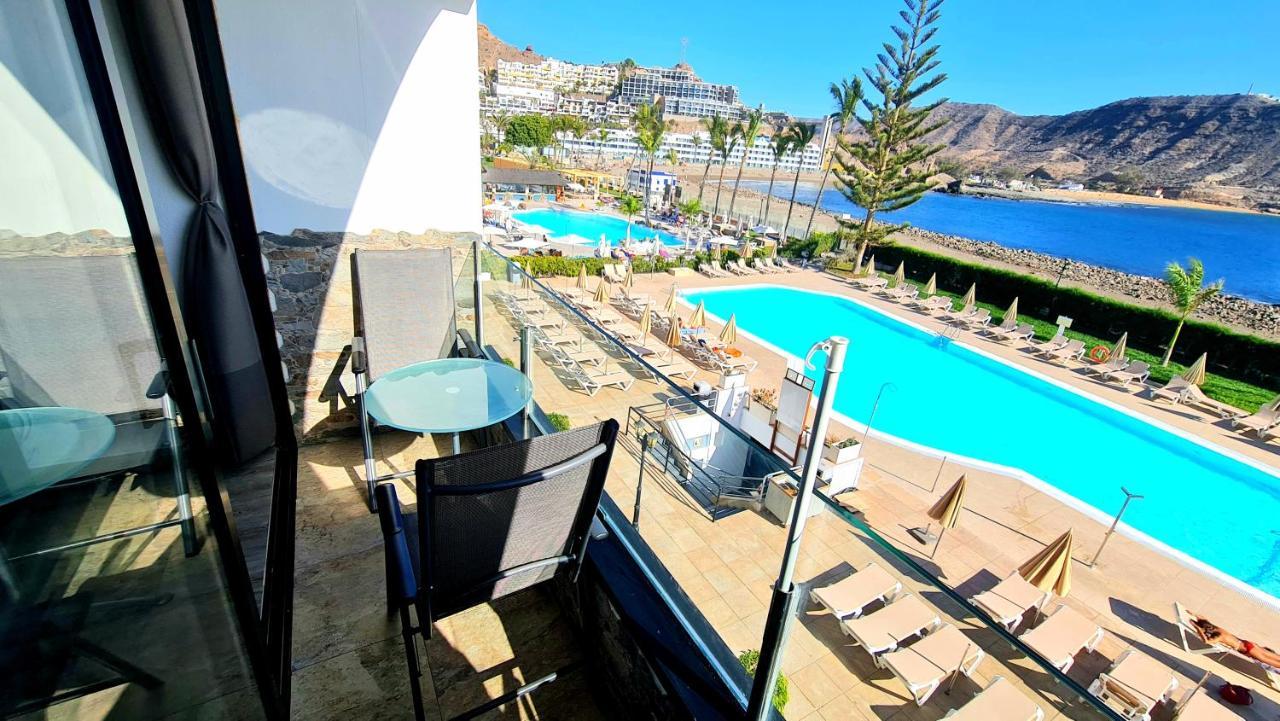 Oceanfront Deluxe-45M,Heated Pools,2Aircondition, 2Tv-65",Dishwasher,600Mb,Lift,Amadores View ! Playa Del Cura  Zewnętrze zdjęcie