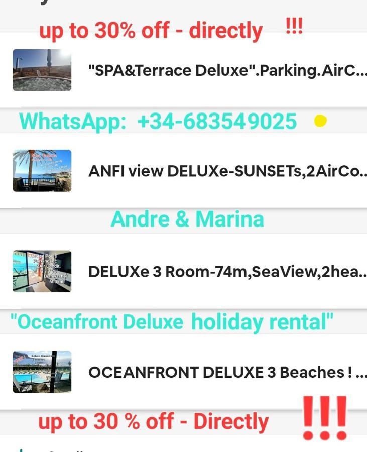 Oceanfront Deluxe-45M,Heated Pools,2Aircondition, 2Tv-65",Dishwasher,600Mb,Lift,Amadores View ! Playa Del Cura  Zewnętrze zdjęcie